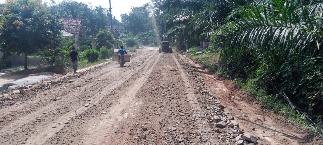 Image Serap Usulan Musrenbang, Jalan Blambangan Umpu-Sri Rezeki Way Kanan Dibangun Rigid Pavement